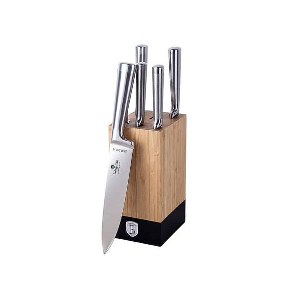 7pcs knife set with Bamboo stand Berlinger Haus