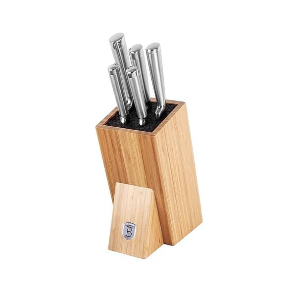 6pcs knife set with bamboo stand Berlinger Haus