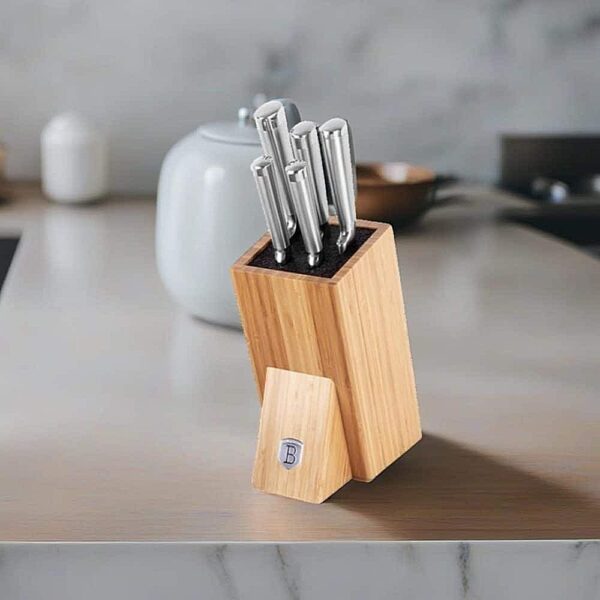 6pcs knife set with bamboo stand Berlinger Haus - Image 3