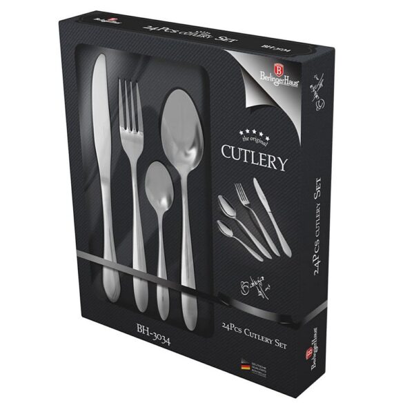 Berlinger Haus Cutlery set 24pcs mirror - Image 3