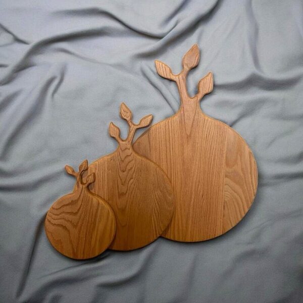 Wooden Board - Tree Leaves