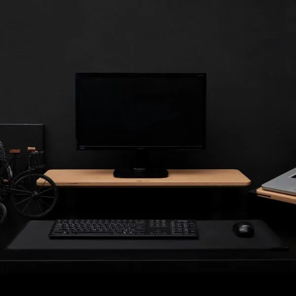 Wooden Oak Desk shelf