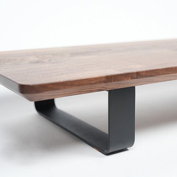 Wooden Walnut Desk shelf - Image 3