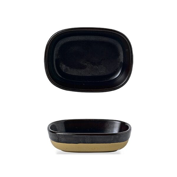 Emerge Cinnamon Brown Shallow Tray