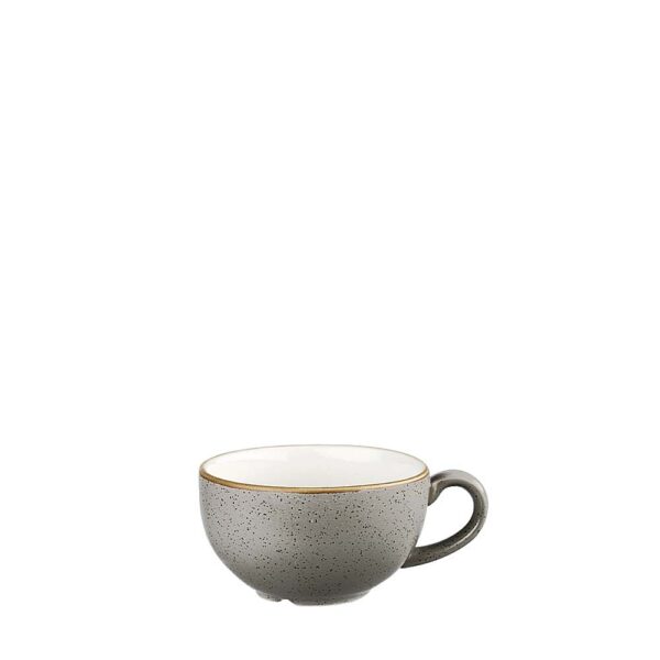 Stonecast Peppercorn Grey Cappuccino Cup 220ml