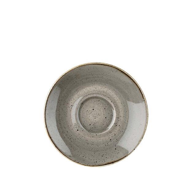 Stonecast Peppercorn Grey Cappuccino Cup 220ml - Image 2