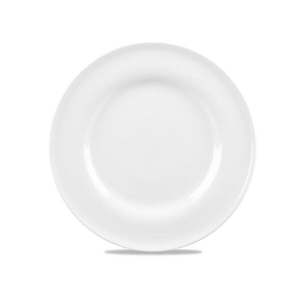 Contempo White Rimmed Plate 24cm