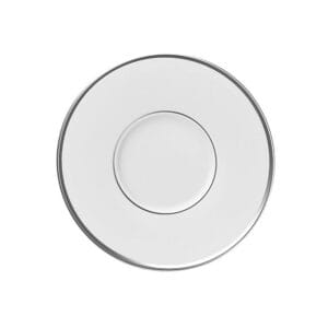 Round Coffee/Expresso Saucer 12.5cm Set of 6 - Galon Platine