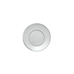 Round Tea/Coffee Saucer 15cm Set of 6 - Galon Platine