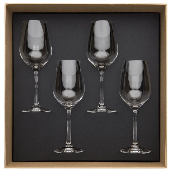 Gift Box of 4 Red Wine Glasses 37cl - Domaine