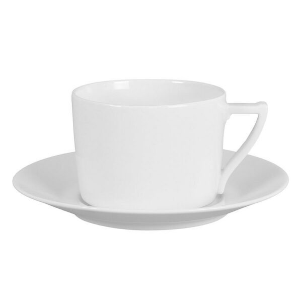 Round Lungo Tea/Coffe Saucer 15cm Set of 6 - Newport - Image 2