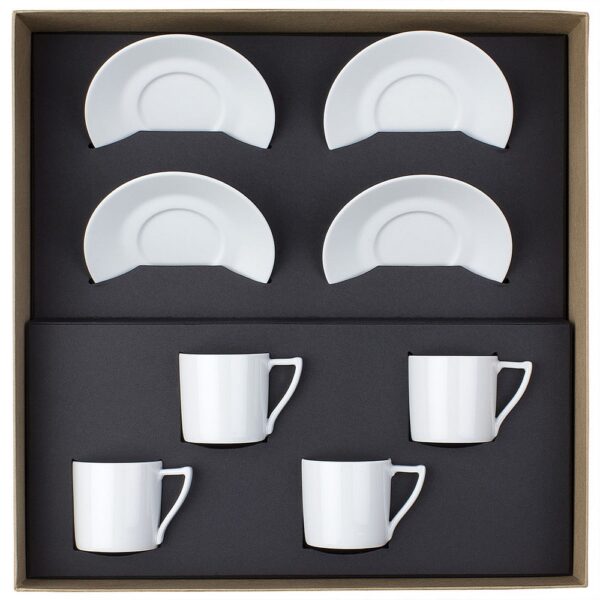 Gift Box of 4 Coffee Sets - Newport