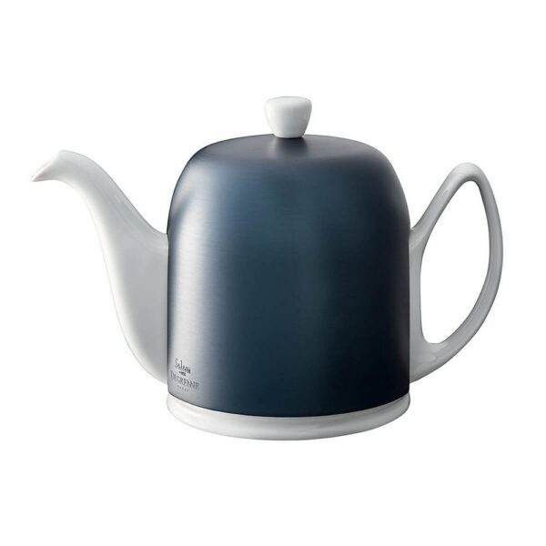 Tea Pot 6 Cups with Brushed Aluminum Cover - Salam