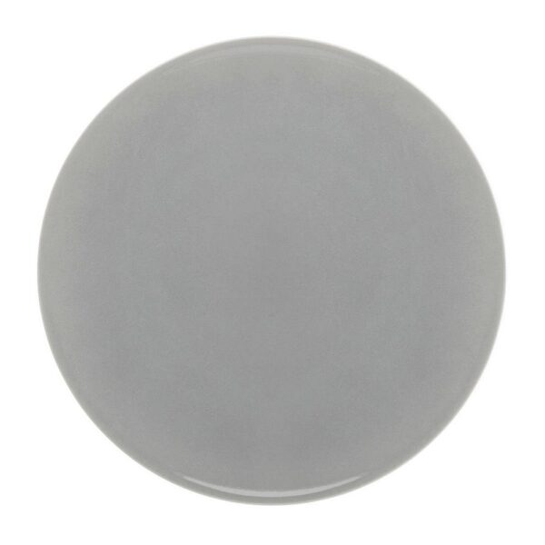 Round Dessert Plate 23cm Set of 6 - Modulo Color Gris Perle