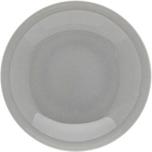 Round Cereal Deep Plate 20cm Set of 6 - Modulo Color Gris Perle