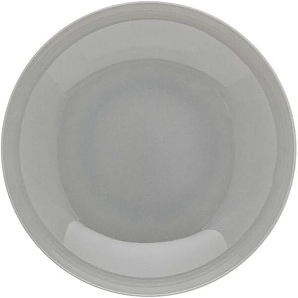 Round Cereal Deep Plate 20cm Set of 6 - Modulo Color Gris Perle