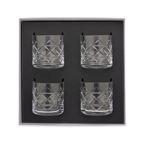 Gift Box of 4 Whisky Tumbler 37cl - Newport Lounge