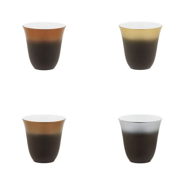 Gift Box Set of 4 Moka Cups 7cl- Illusions Multicolore - Image 2