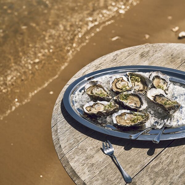 Oval Dish Stainless Steel - Newport Table - Image 2