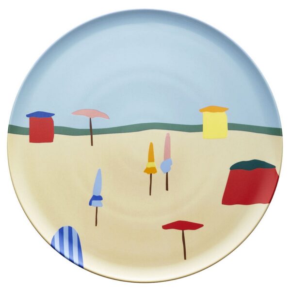 Round Shared Plate 32cm - Destination Mer - Image 2