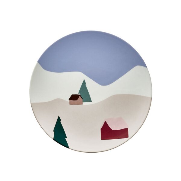 Set of 6 Round Plates 23cm - Destination Montagne - Image 4