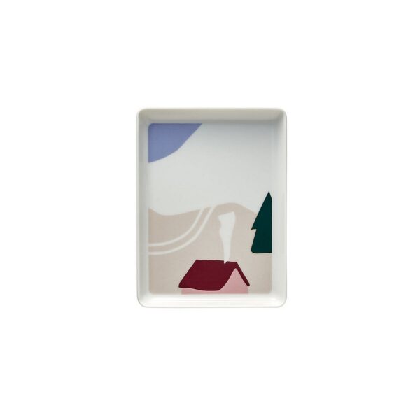 Gift Box of 3 Rectangular Mini Plates -Destination Montagne - Image 5