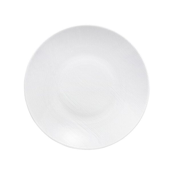 Round Cereal Plate 24cm - Rivage Blanc