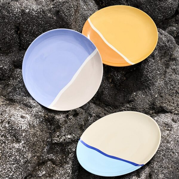 Round Dinner Plate 26cm Set of 6 - Image 2