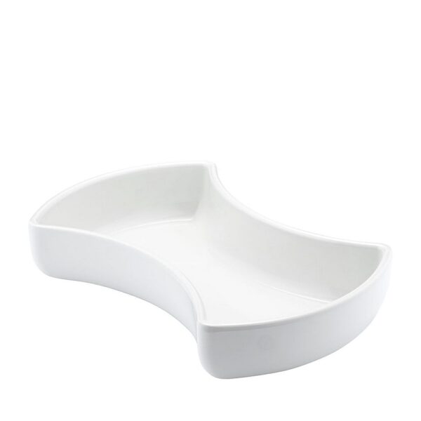 Double Melamine Crescent Dish 30cm