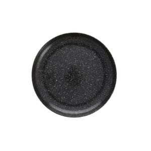 Camp Charcoal Melamine Coupe Round Plate 27.7cm