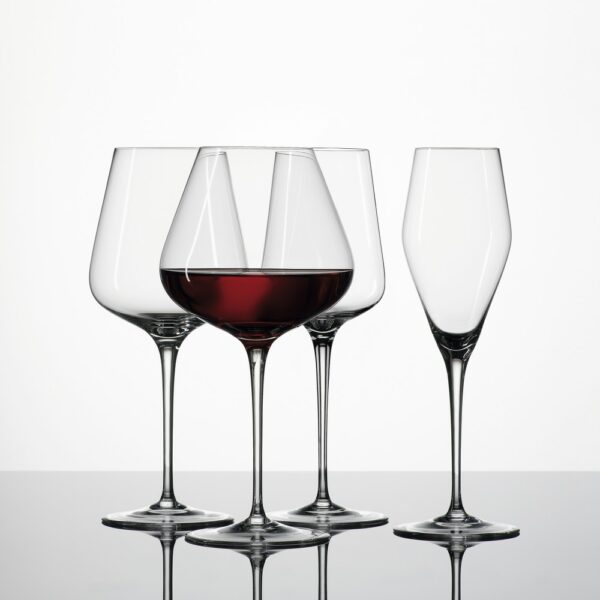 Hybrid Burgundy Crystal Glass 840ml - Image 2