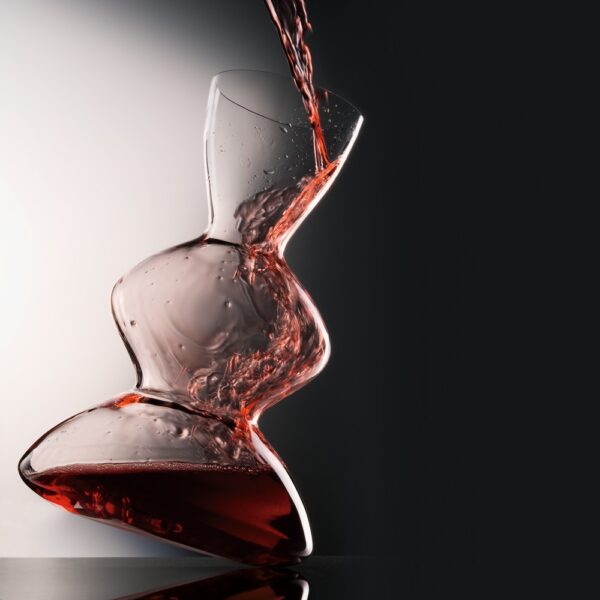 Siena Wine Decanter Crystal Glass 1500ml - Image 2