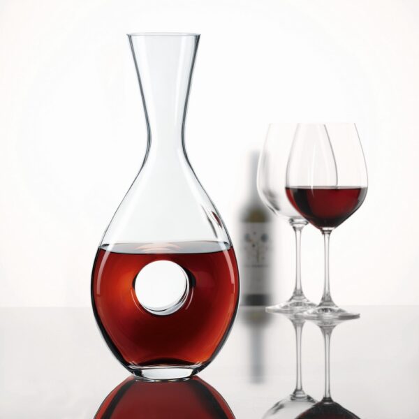 Loop Wine Decanter Crystal Glass 1500ml - Image 2