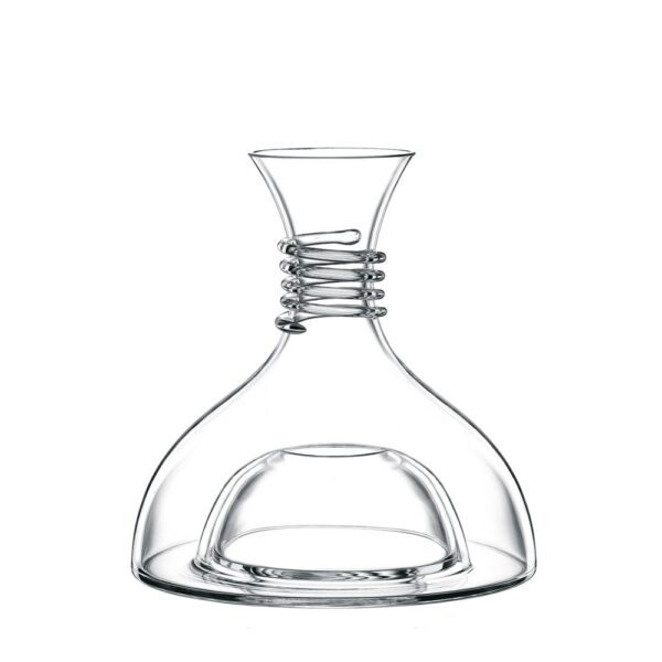 Decanter Wine with Ice Container Crystal Glass 1000ml