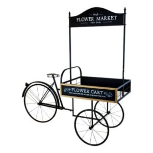 Outdoor Decorative Bicycle Cart