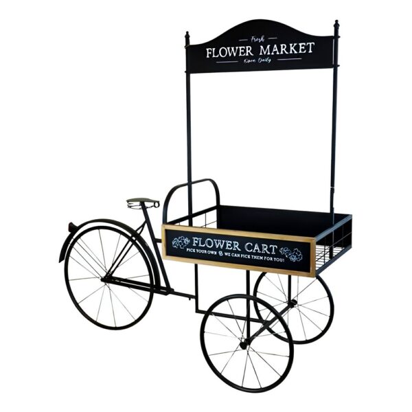 Outdoor Decorative Bicycle Cart