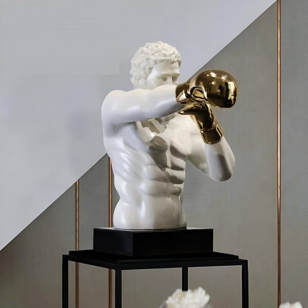 Boxing Resin Statue