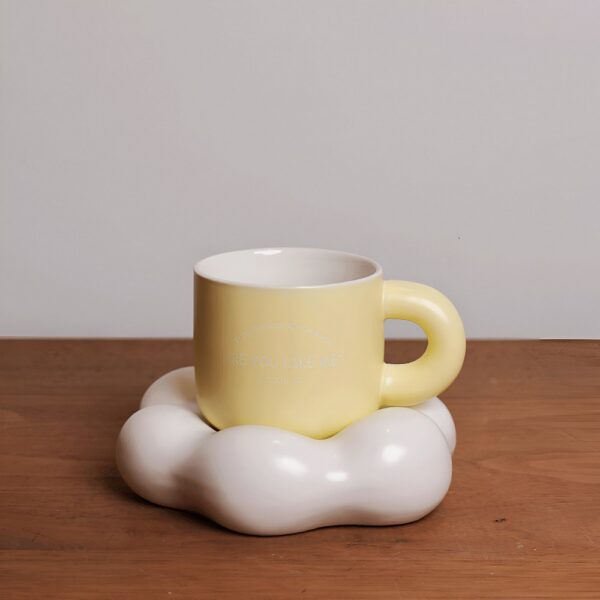 Ceramic Cloud Plate And Coffee Cup, Sold Separately - Image 2