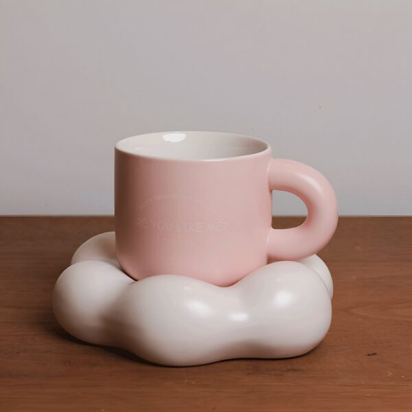 Ceramic Cloud Plate And Coffee Cup, Sold Separately - Image 3