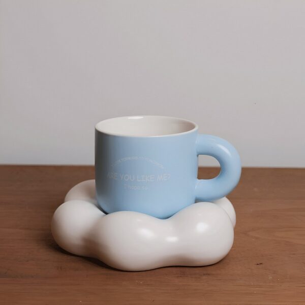 Ceramic Cloud Plate And Coffee Cup, Sold Separately - Image 4