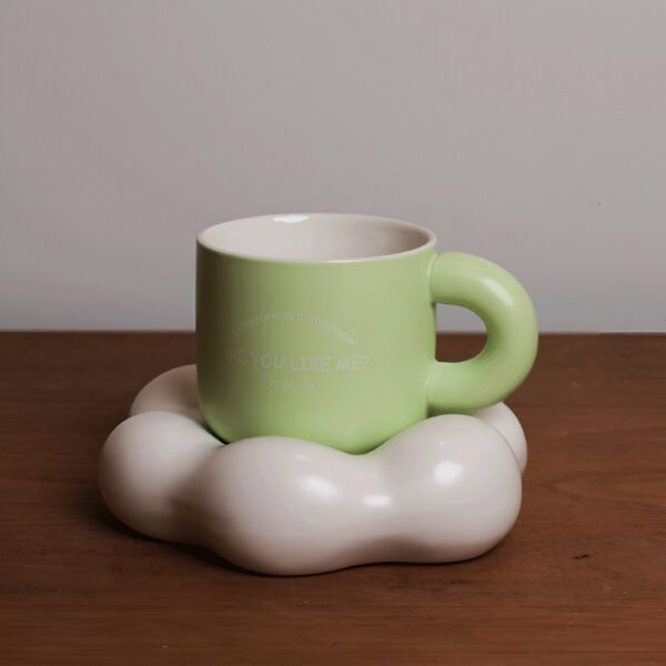 Ceramic Cloud Plate And Coffee Cup, Sold Separately - Image 5