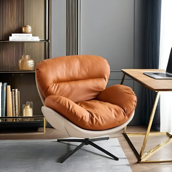 Rotating Pu Leather Chair - Image 2