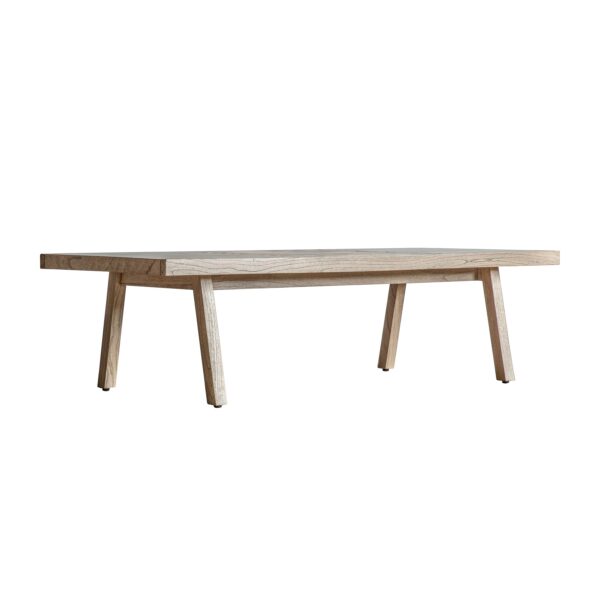 Hollow Wooden Coffee Table - Image 4