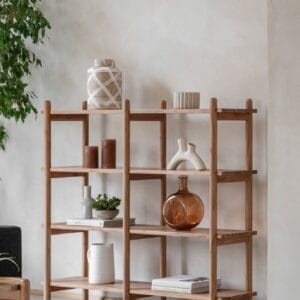 Wooden Freestanding Display Unit