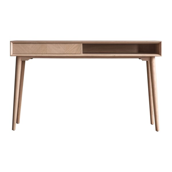 Misty Oak Desk With Drawer - Image 3