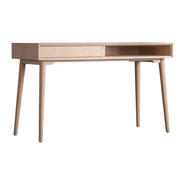 Misty Oak Desk With Drawer - Image 4