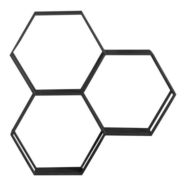 Black Honeycomb Display Shelf - Image 3