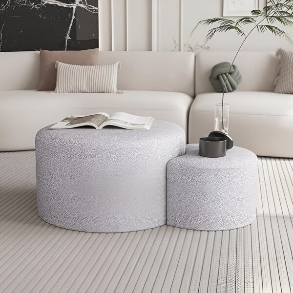 Combo Pouf Set of 2