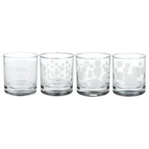 Toni Water Glass Low Tumbler Set of 4 30cl