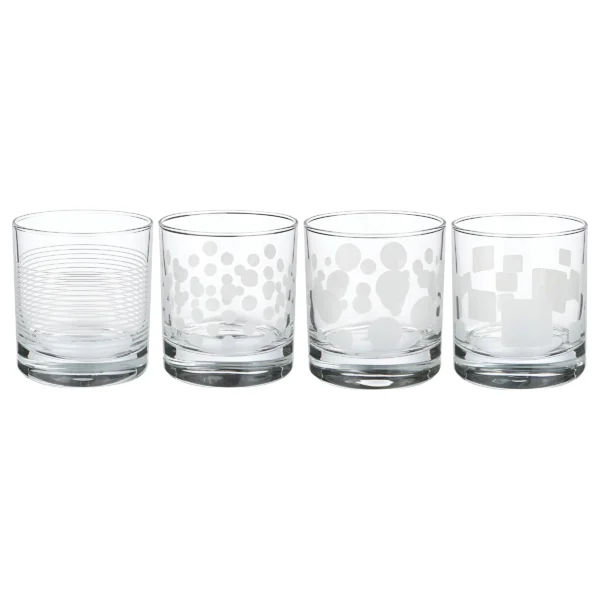 Toni Water Glass Low Tumbler Set of 4 30cl